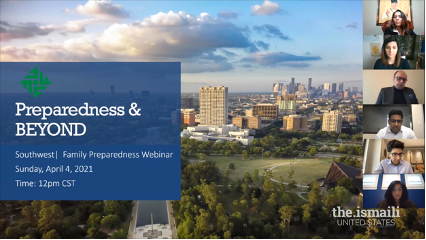 Webinar: Family Preparedness & Beyond – Southwest Region USA – April 4, 2021